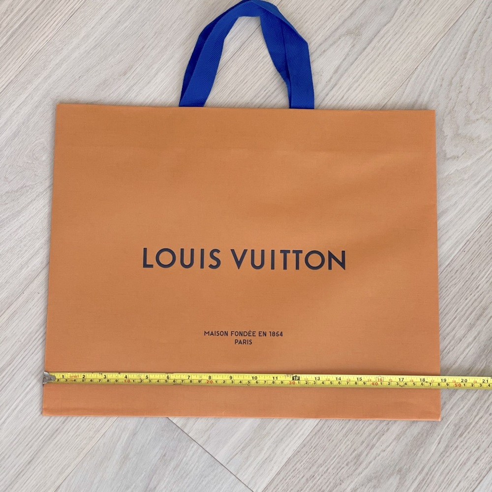 Authentic Louis Vuitton big paper bag Neverfull